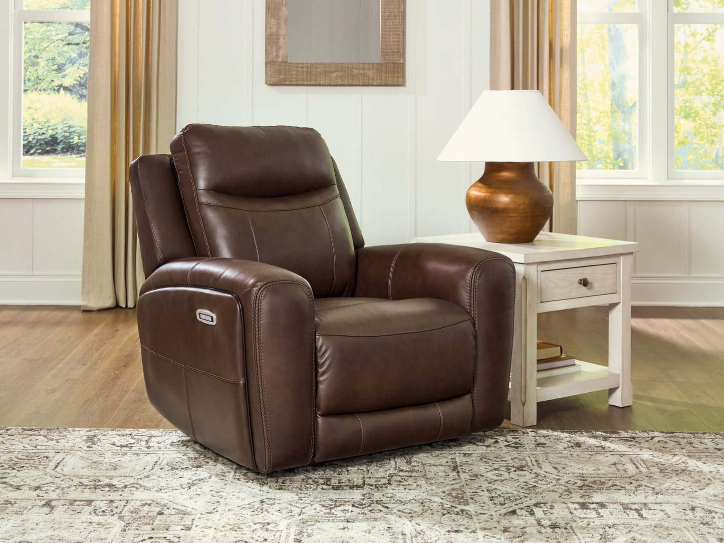 The Furniture Outlets - Ashley Furniture - Gravier Living Room - PWR Recliner/ADJ Headrest / Cordova - U1330113