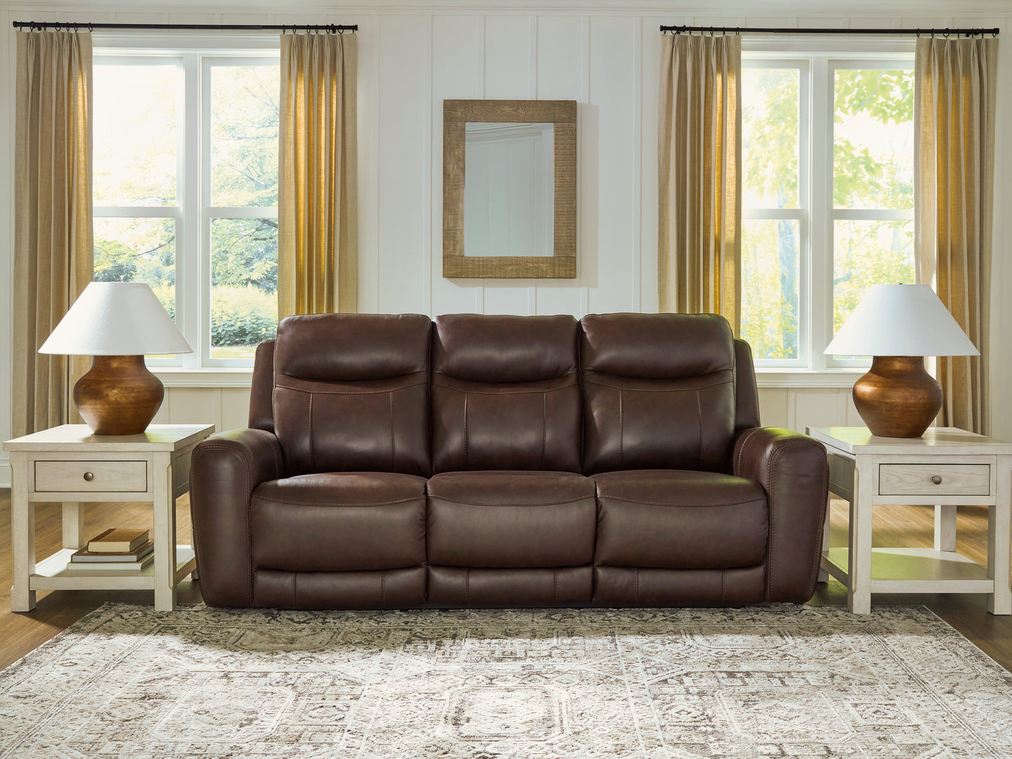 The Furniture Outlets - Ashley Furniture - Gravier Living Room - PWR REC Sofa with ADJ Headrest / Cordova - U1330115