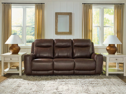 The Furniture Outlets - Ashley Furniture - Gravier Living Room - PWR REC Sofa with ADJ Headrest / Cordova - U1330115