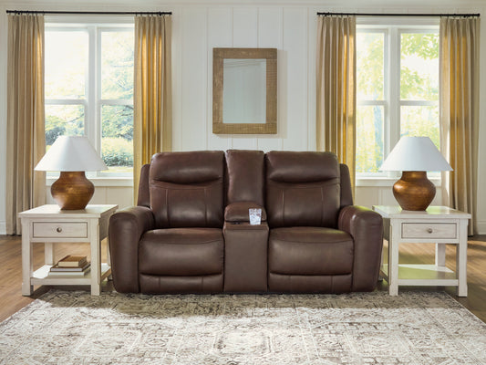 The Furniture Outlets - Ashley Furniture - Gravier Living Room - PWR REC Loveseat/CON/ADJ HDRST - U1330118