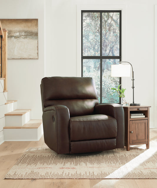 The Furniture Outlets - Ashley Furniture - Emberla Living Room - Swivel Glider Recliner / Coffee - U4480561