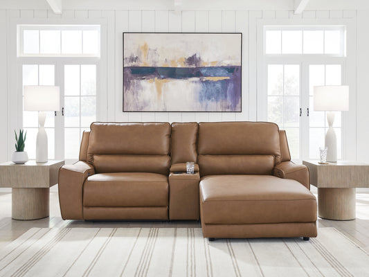 The Furniture Outlets - Ashley Furniture - DeepWakes Sectional - 3-Piece Power Reclining Sectional with Chaise - PCU62606S4