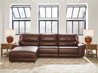 The Furniture Outlets - Ashley Furniture - DeepWakes Sectional - 3-Piece Reclining Sofa Chaise / Canyon - PCU62607S23