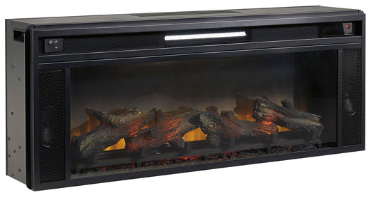 The Furniture Outlets - Ashley Furniture - Entertainment Accessories Fireplace Insert - Fireplace Insert / Black - W100-12