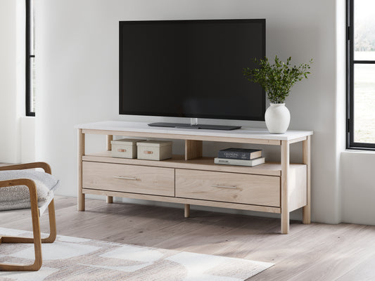 The Furniture Outlets - Ashley Furniture - Cadmori TV Stand - 72" / Brown - W2614-68