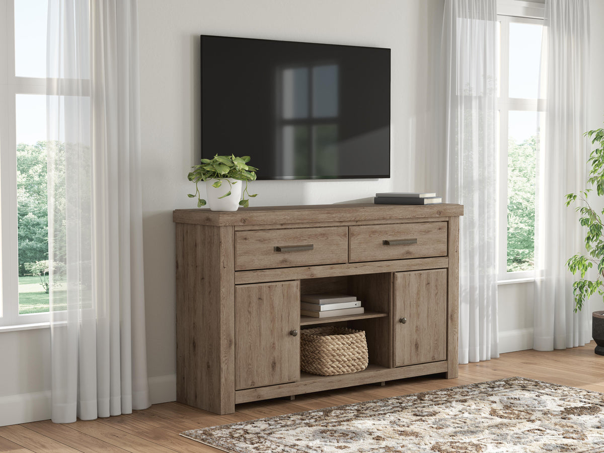 The Furniture Outlets - Ashley Furniture - Garistyn TV Stand - 62" - W2844-68