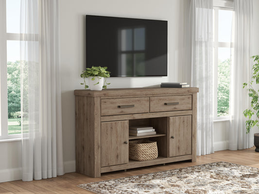 The Furniture Outlets - Ashley Furniture - Garistyn TV Stand - 62" - W2844-68