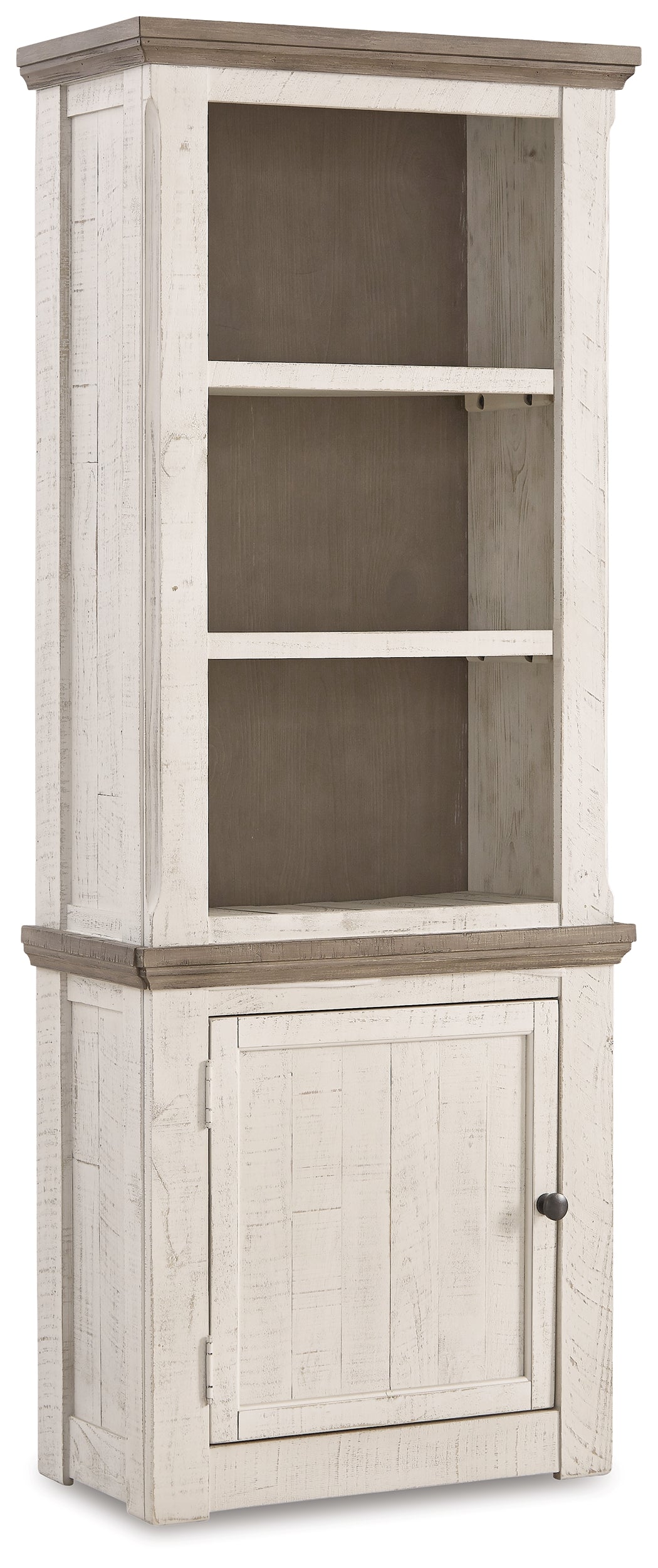 The Furniture Outlets - Ashley Furniture - Havalance Left Pier Cabinet - Left Pier Cabinet / Two-tone - W814-33