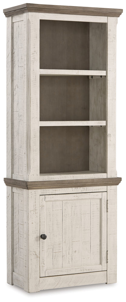 The Furniture Outlets - Ashley Furniture - Havalance Right Pier Cabinet - Right Pier Cabinet / Two-tone - W814-34